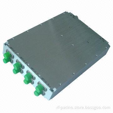 One-to-eight Fiber-optic Modules with -20 to +70°C Operating Temperature